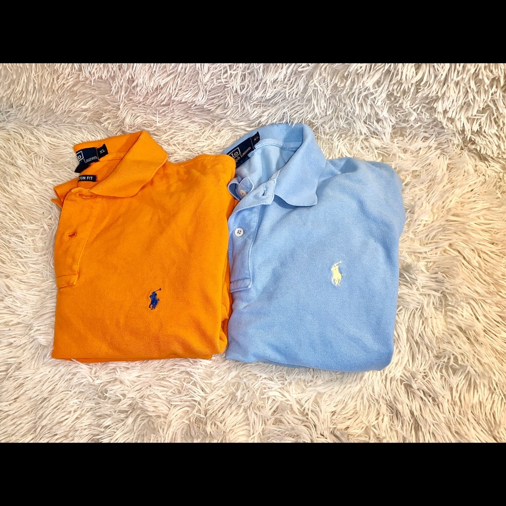 Two Ralph Lauren Polo shirt men’s size XL